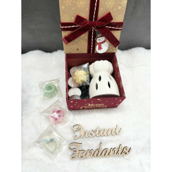 COFFRET CADEAU VELOUR BORDEAUX