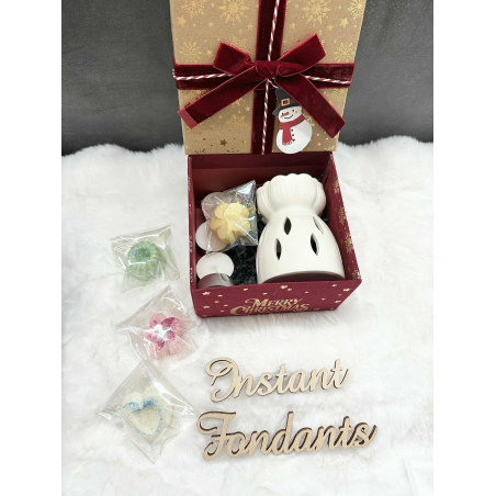 COFFRET CADEAU VELOUR BORDEAUX