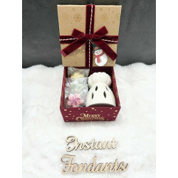 COFFRET CADEAU VELOUR BORDEAUX