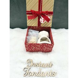 COFFRET CADEAU VELOURS ROUGE