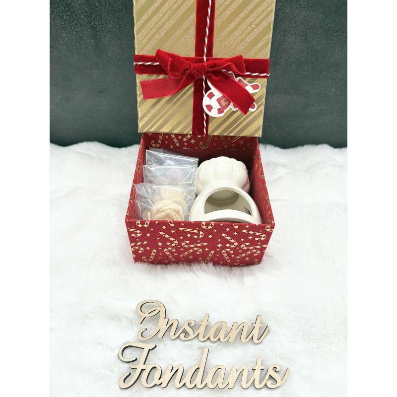 COFFRET CADEAU VELOUR ROUGE