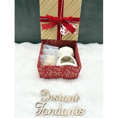 COFFRET CADEAU VELOUR ROUGE