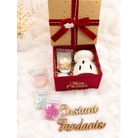 COFFRET CADEAU VELOURS ROUGE