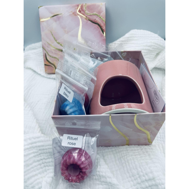 COFFRET CADEAU MARBRE ROSE